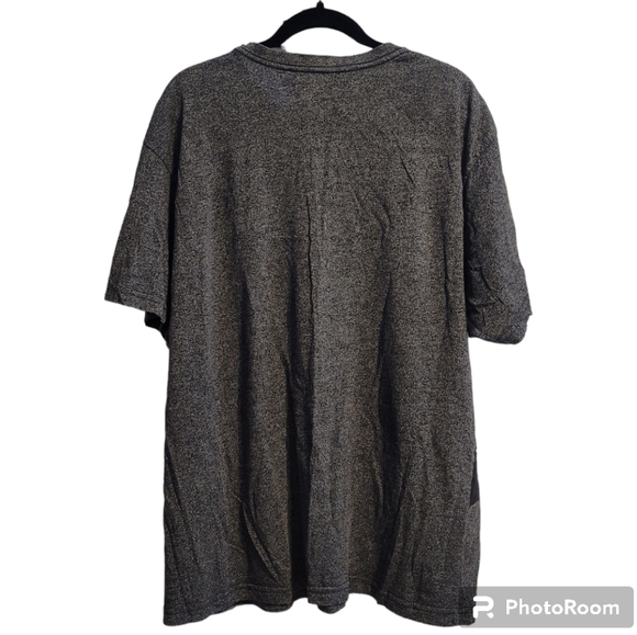 Champs Sport Gear T-Shirt Mens 2XL Charcoal White Short Sleeve Stars Flag Cadual - Picture 5 of 7